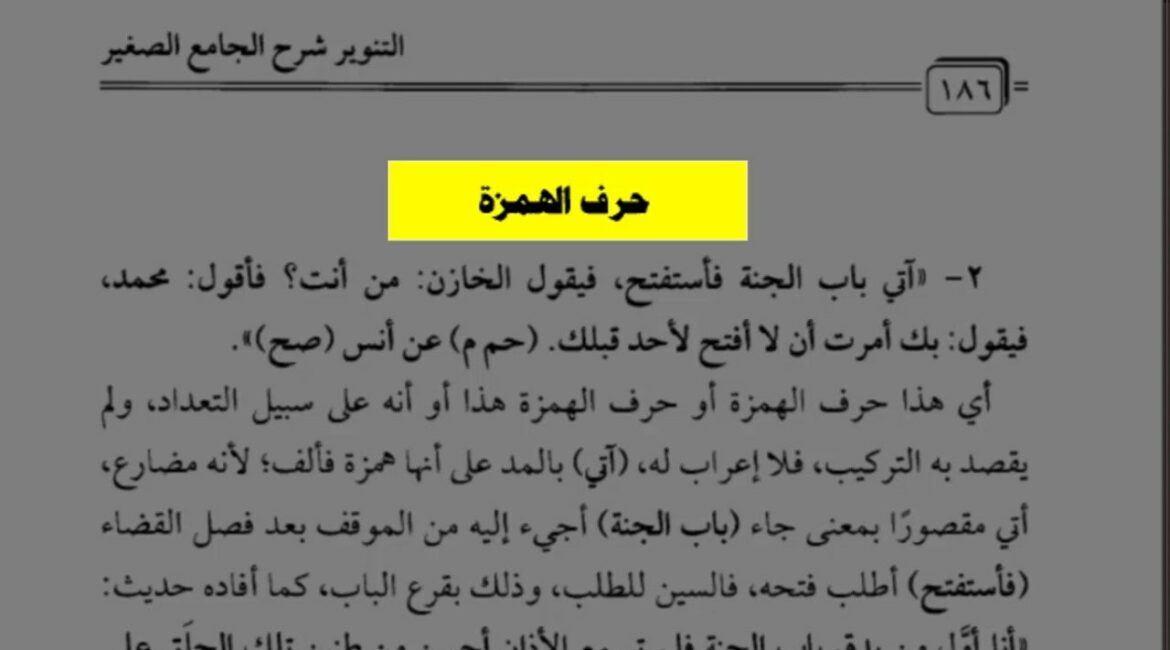 Praktikal 1 : Bab 4 (Kitab al Tanwir Sharh)