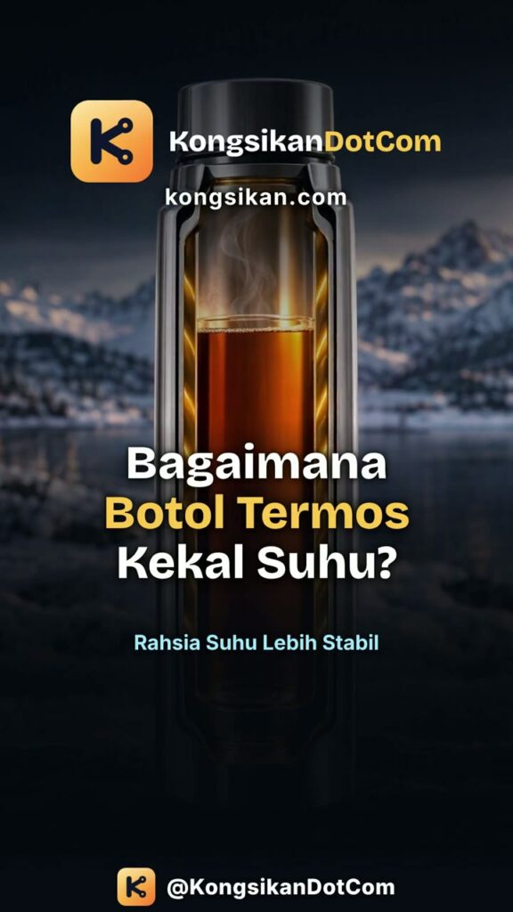 Bagaimana Botol Termos (Vacuum Flask) Mengekalkan Suhu