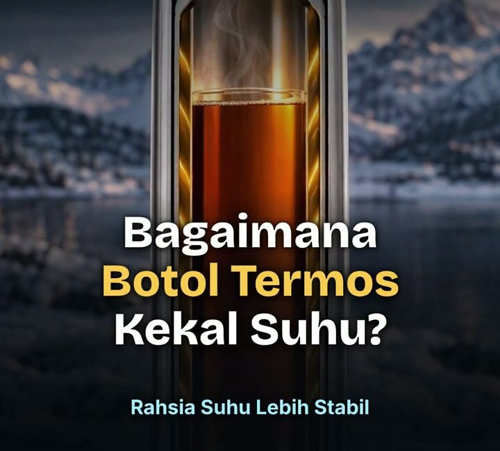 Bagaimana Botol Termos (Vacuum Flask) Mengekalkan Suhu