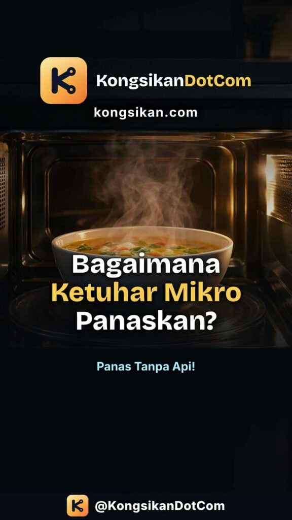 Bagaimana Ketuhar Gelombang Mikro Memanaskan Makanan