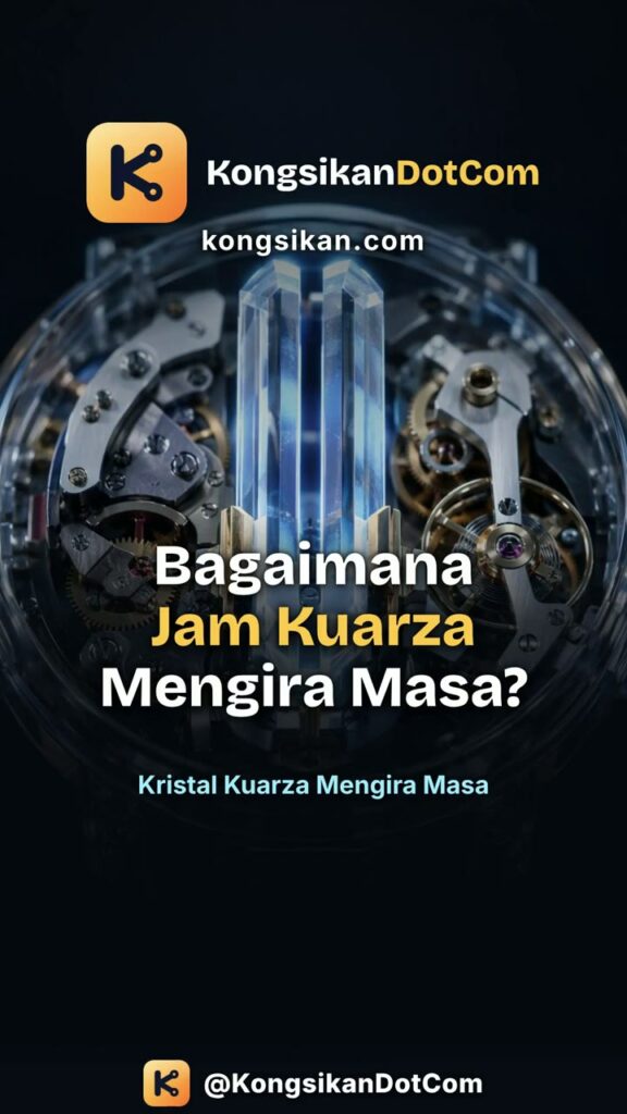 Bagaimana Jam Tangan Kuarza (Quartz Watch) Mengira Masa
