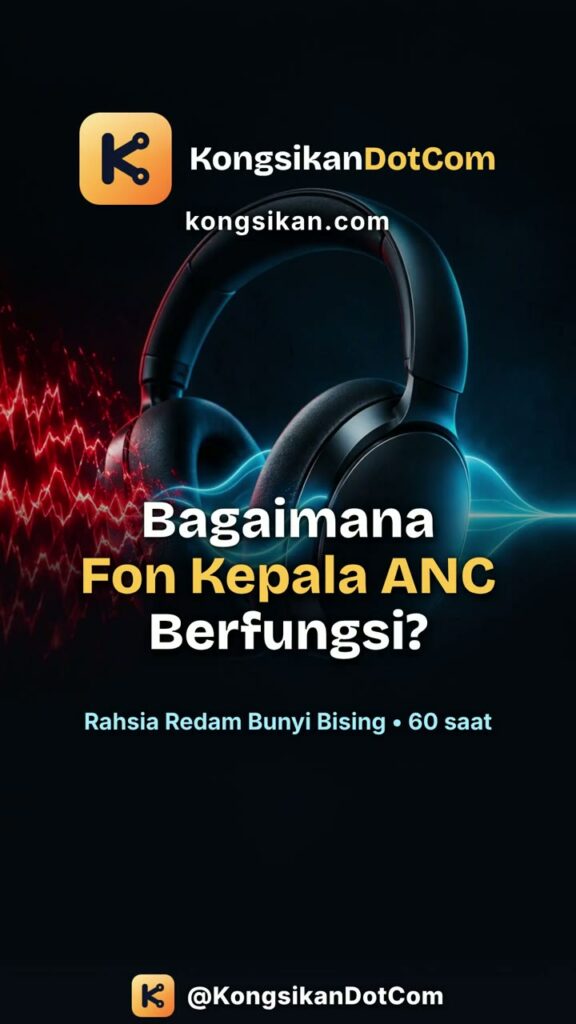 Bagaimana Fon Kepala Pembatalan Hingar (ANC) Berfungsi