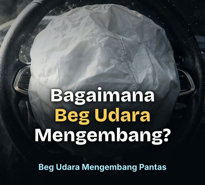 Bagaimana Beg Udara Kereta (Airbag) Mengembang dalam 0.03s