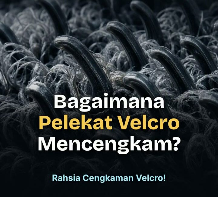 Bagaimana Pelekat Velcro (Hook & Loop) Berfungsi