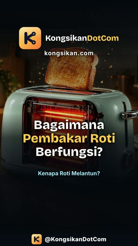 Bagaimana Pembakar Roti (Pop-Up Toaster) Berfungsi