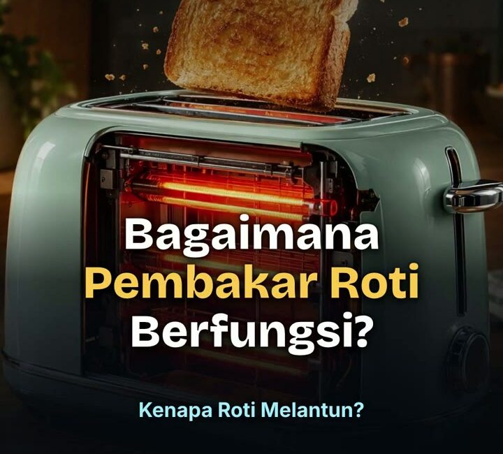 Bagaimana Pembakar Roti (Pop-Up Toaster) Berfungsi
