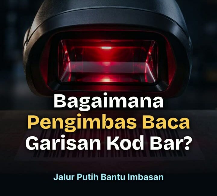 Bagaimana Pengimbas Kod Bar (Barcode Scanner) Membaca Garisan